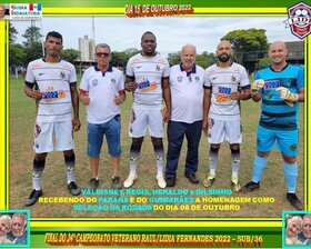 24º CAMPEONATO VETERANOS RAUL FERNANDES 2022