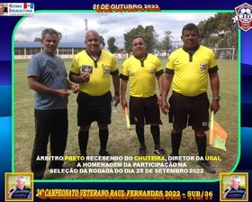 24º CAMPEONATO VETERANOS RAUL FERNANDES 2022
