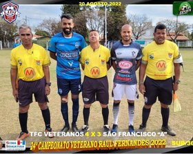 24º CAMPEONATO VETERANOS RAUL FERNANDES 2022