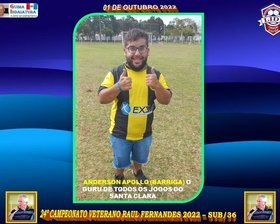 24º CAMPEONATO VETERANOS RAUL FERNANDES 2022