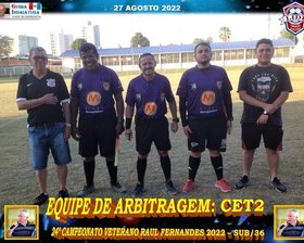 24º CAMPEONATO VETERANOS RAUL FERNANDES 2022