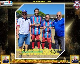 24º CAMPEONATO VETERANOS RAUL FERNANDES 2022
