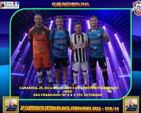24º CAMPEONATO VETERANOS RAUL FERNANDES 2022