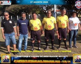 24º CAMPEONATO VETERANOS RAUL FERNANDES 2022