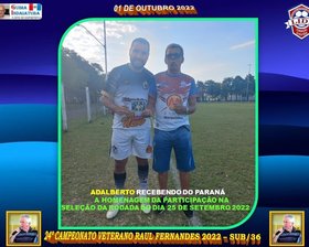 24º CAMPEONATO VETERANOS RAUL FERNANDES 2022