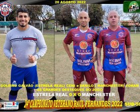24º CAMPEONATO VETERANOS RAUL FERNANDES 2022