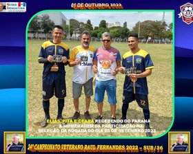 24º CAMPEONATO VETERANOS RAUL FERNANDES 2022