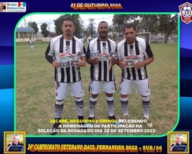 24º CAMPEONATO VETERANOS RAUL FERNANDES 2022