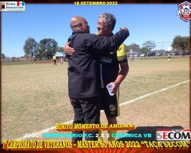 7º CAMPEONATO VETERANO - MASTER 60 ANOS - 2022 - TAÇA SECOM