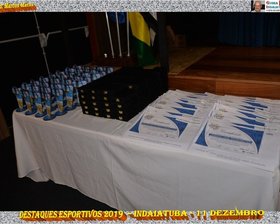 HOMENAGEM AOS DESTAQUES ESPORTIVOS DE 2019