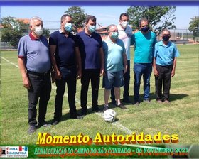 REINAUGURAÇÃO DO CAMPO SÃO CONRADO