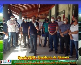 REINAUGURAÇÃO DO CAMPO SÃO CONRADO