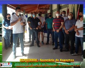 REINAUGURAÇÃO DO CAMPO SÃO CONRADO