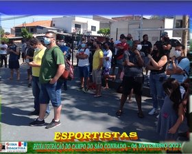 REINAUGURAÇÃO DO CAMPO SÃO CONRADO